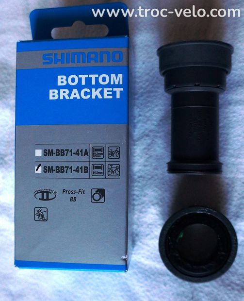 Boitier pédalier shimano bb71-41b - 1