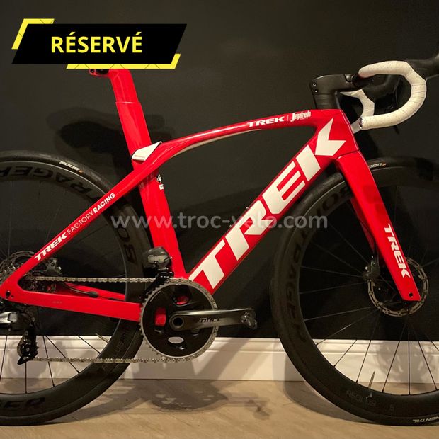 🔥Réservé🔥Trek Madone SLR Project One Sram Force AXS 52 Disc Bontrager Aeolus Pro valeur 🔥9700 euros - 1