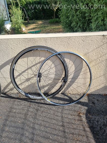 Roues avant alu
