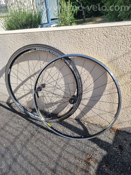 Roues avant alu - 2