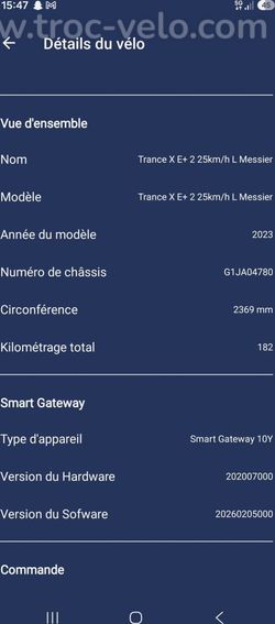 Vtt Electrique Giant Trance X E 2 Yamaha 85nm 800wh T L 179 190cm Produit Reconditionne - 7