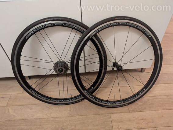 Paires de roues Campagnolo Scirocco alu