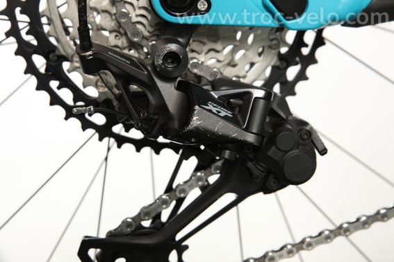 Vtt Tout Suspendu Cube Stereo One77 Race Shimano Xt 12v 29 Bleu Bondi 2024 T M 164 179cm Produit Reconditionne - 4