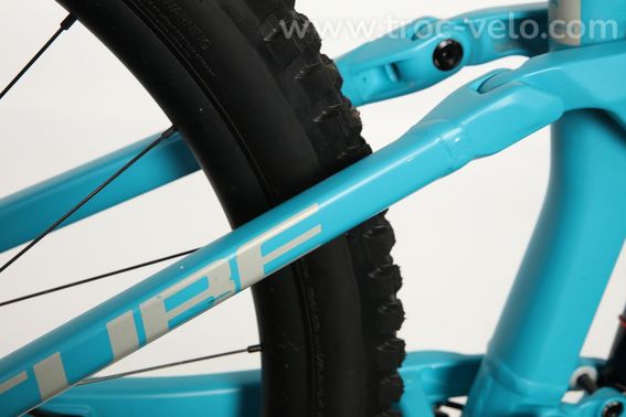 Vtt Tout Suspendu Cube Stereo One77 Race Shimano Xt 12v 29 Bleu Bondi 2024 T M 164 179cm Produit Reconditionne - 5