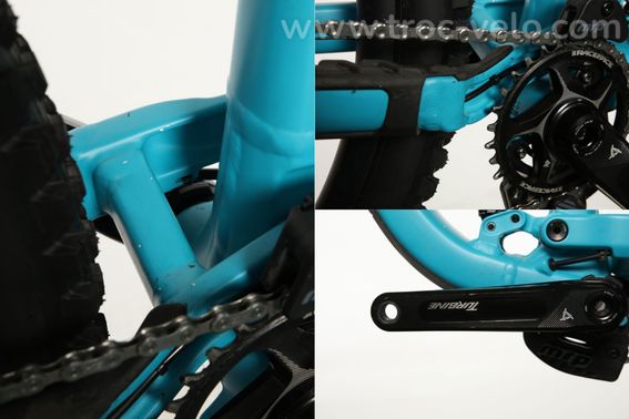 Vtt Tout Suspendu Cube Stereo One77 Race Shimano Xt 12v 29 Bleu Bondi 2024 T M 164 179cm Produit Reconditionne - 6