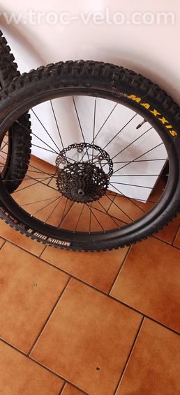 Roues av + ar spécialisés carbonne 29 pouces - 2