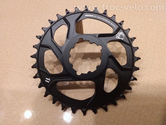 Sram mono plateau XX1 X-sync 2 Eagle 32 dents direct mount  - 2