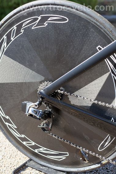 CLM Trek Speed Concept (M) + Zipp Super-9 + SRAM Red Etap + capteur de puissance - 3