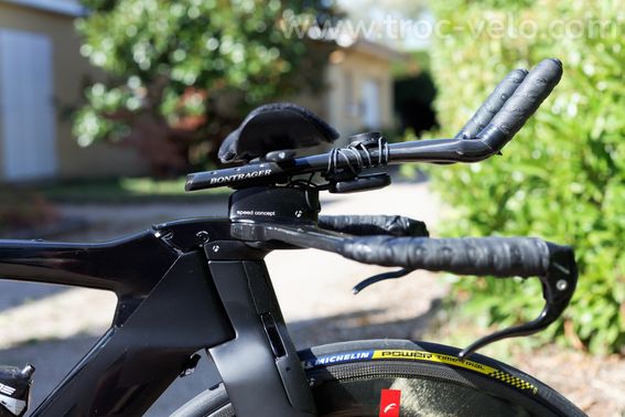 CLM Trek Speed Concept (M) + Zipp Super-9 + SRAM Red Etap + capteur de puissance - 4