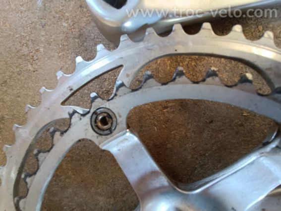 Pédalier Campagnolo Mirage Double Plateau Manivelles 170 - 3