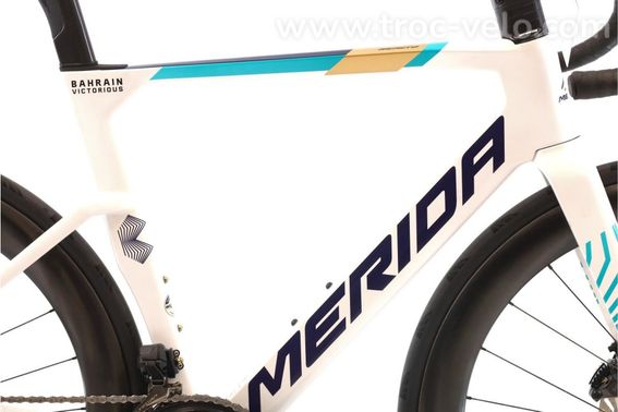 Produit Reconditionne    Merida Reacto 6000 Di2 12v    Blanc   Velo De Route   Tres Bon Etat - 2