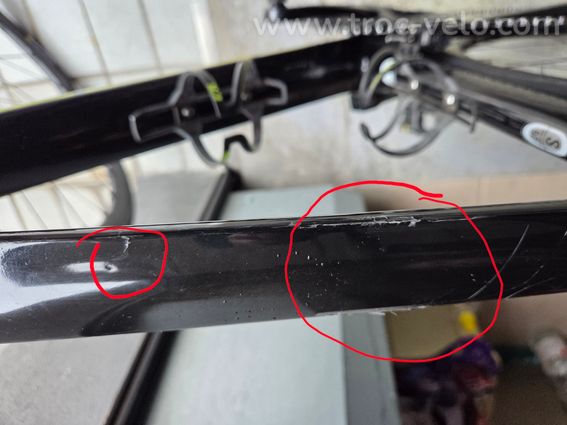 A vendre vélo scott addict rc pro 2022 cadre cassé pour pièces où à réparer ! !!! - 4