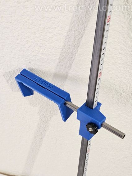 Outil pour mesure hauteur et recul de selle - 3