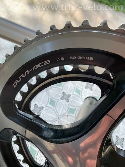 Pédalier Shimano Dura Ace/ 9000 52-36 longueur 175 - 4