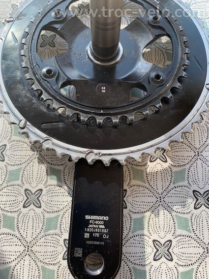 Pédalier Shimano Dura Ace/ 9000 52-36 longueur 175 - 5