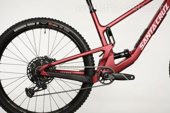 Vtt Tout Suspendu Santa Cruz Hightower 3 R Carbone C Sram Nx Eagle 12v 29 Rouge Mat 2024 T Xl 185 193cm Produit Reconditionne - 2
