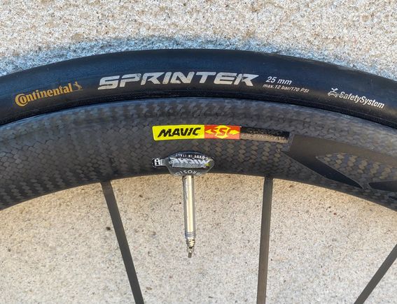 ROUES MAVIC COSMIC carbone - 5