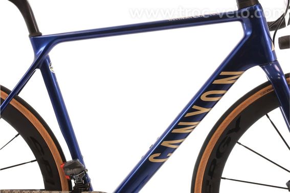 Produit Reconditionne    Canyon Ultimate Cf Slx 8 Axs 12v    Bleu   Velo De Route   Tres Bon Etat - 2