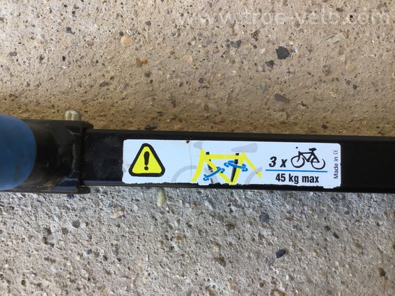 Porte vélo 3 vélos - 2
