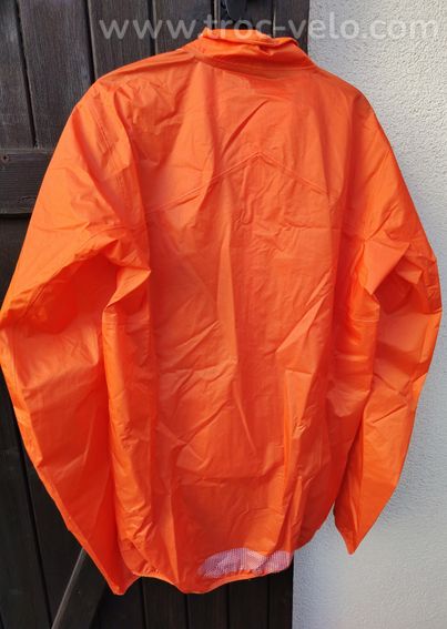 Veste fine imperméable Mavic Cosmic H2O rouge orange - 2