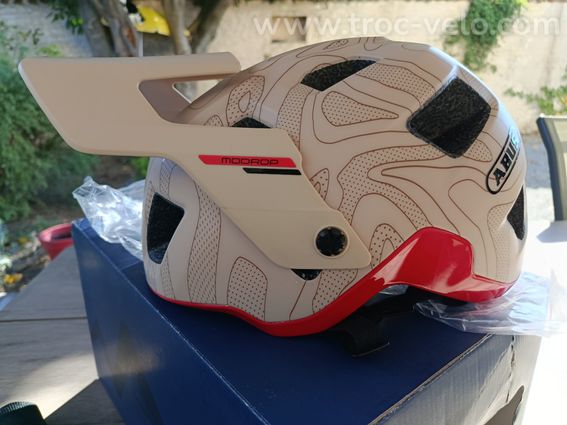 Casque ABUS MoDrop VTT/Gravel - dusky camel taille L - 4