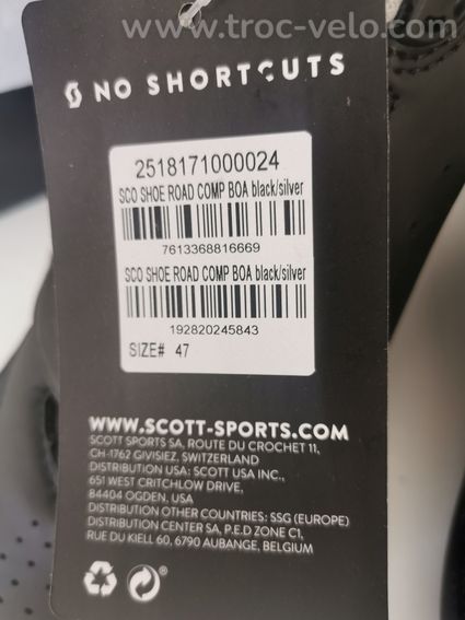 Chaussures neuves route, Scott Road Comp Boa - 3
