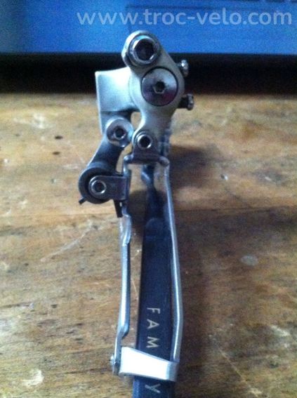 Dérailleur Shimano 105 -1056 avant double a braser 7/8/9 vitesses en Tbé - 3