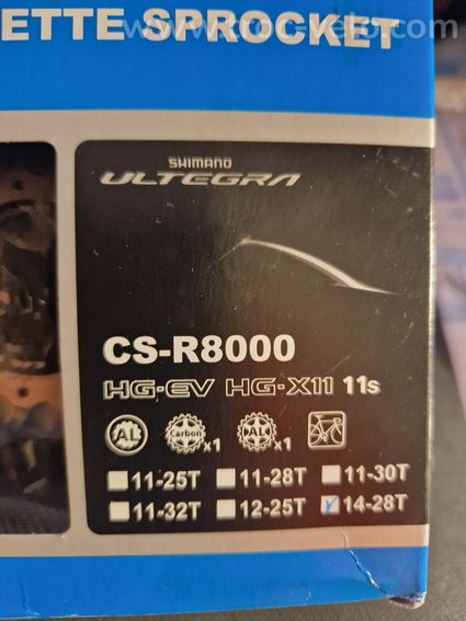 Cassette Shimano ULTEGRA - 2