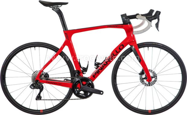 Produit Reconditionné - Vélo de Route Pinarello Prince FX T900 Shimano Ultégra DI2 12V Rouge Brillant 2022 - 1