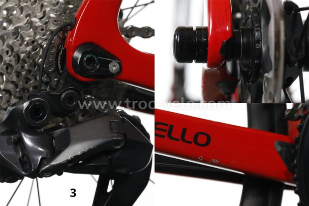 Produit Reconditionné - Vélo de Route Pinarello Prince FX T900 Shimano Ultégra DI2 12V Rouge Brillant 2022 - 5