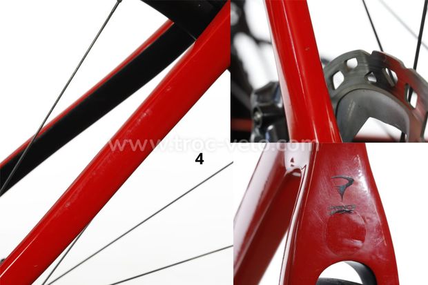 Produit Reconditionné - Vélo de Route Pinarello Prince FX T900 Shimano Ultégra DI2 12V Rouge Brillant 2022 - 6