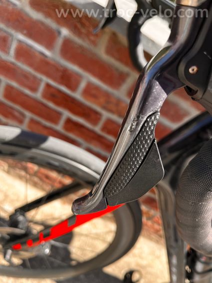 GIANT DEFY ADVANCED 1 HRD ML CARBON / PURE RED – ULTEGRA Di2 + ROUES CARBONE - 5