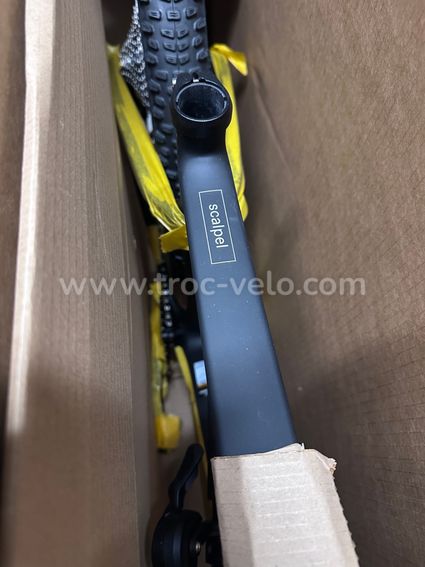 NEUF - Cannondale Scalpel HT Carbon 3 29" – Taille L – Shimano XT/SLX – RockShox SID – RideWrap - 2