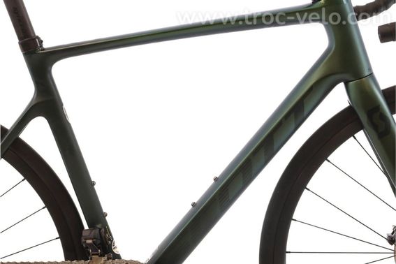 Produit Reconditionne    Scott Addict Rc 15 Di2 12v    Vert   Velo De Route   Tres Bon Etat - 2