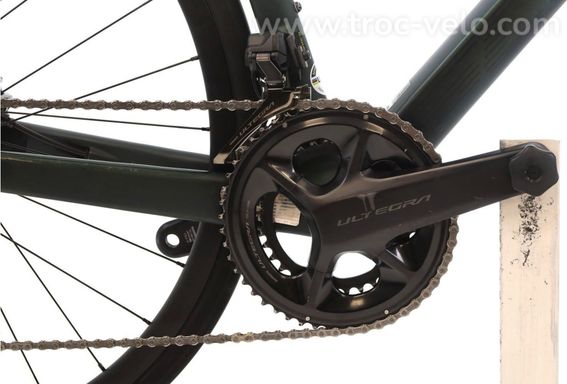Produit Reconditionne    Scott Addict Rc 15 Di2 12v    Vert   Velo De Route   Tres Bon Etat - 4