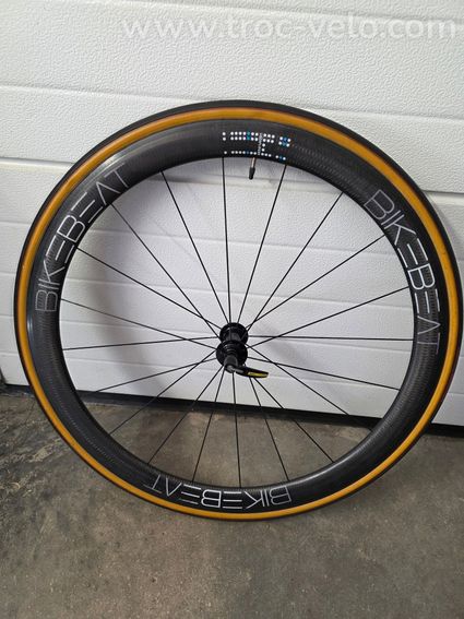 Roues avant Bikebeat Uberfliegen 46 mm carbon - 2