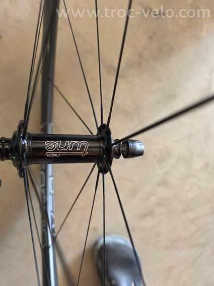 Roues avant Bikebeat Uberfliegen 46 mm carbon - 3