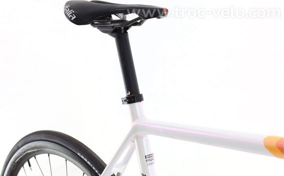 Produit Reconditionne Mendiz F8 Sl Axs 12v Blanc Velo De Route Tres Bon Etat - 8