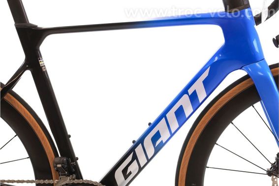 Produit Reconditionne Giant Propel Advanced Pro 0 Di2 12v Bleu Velo De Route Tres Bon Etat - 2