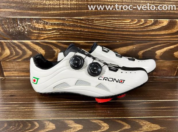 Chaussures de route vélo C'rono Futura 2 ultra légères à module carbone fabri... - 2