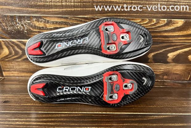 Chaussures de route vélo C'rono Futura 2 ultra légères à module carbone fabri... - 8