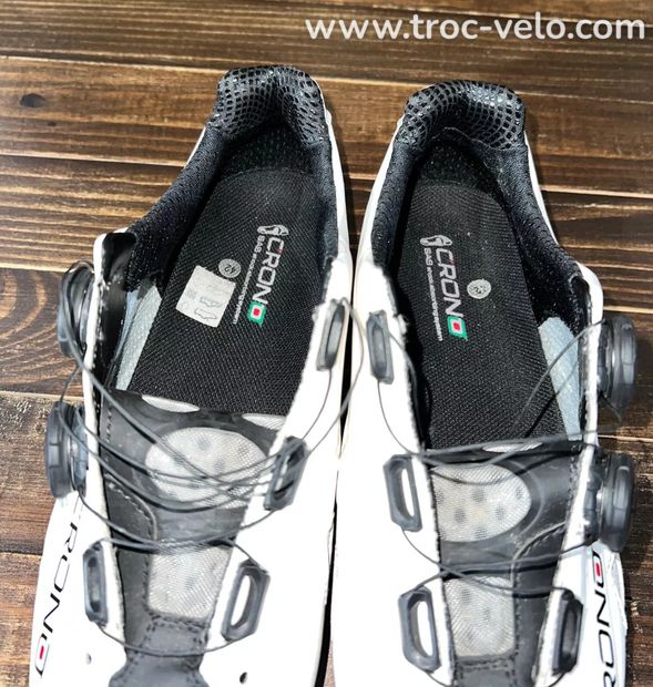 Chaussures de route vélo C'rono Futura 2 ultra légères à module carbone fabri... - 9