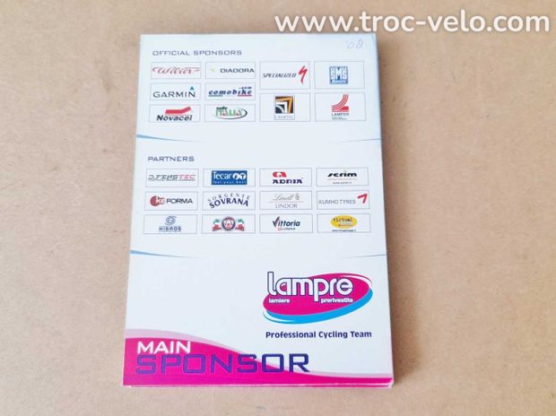 Cartes Equipe cycliste LAMPRE année 2008 Complet - 4