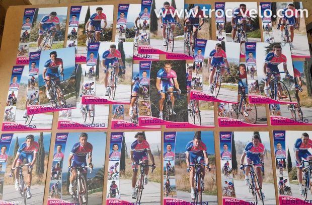 Cartes Equipe cycliste LAMPRE année 2008 Complet - 3