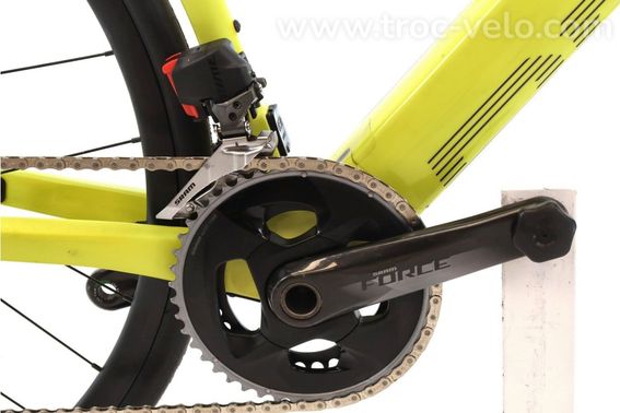 Produit Reconditionne    Bmc Roadmachine Amp Two Axs 12v    Jaune   Velo De Route   Tres Bon Etat - 4