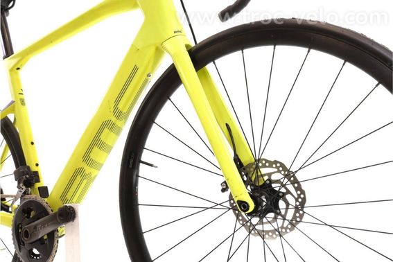 Produit Reconditionne    Bmc Roadmachine Amp Two Axs 12v    Jaune   Velo De Route   Tres Bon Etat - 5