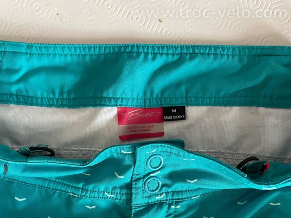 SHORT VTT YETI FEMME TAILLE M TURQUOISE QUASI NEUF - 2