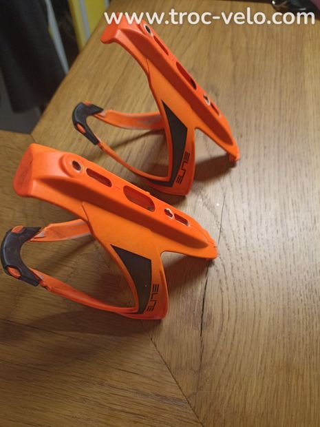 2 Portes bidons élite custom race orange fluo  - 2