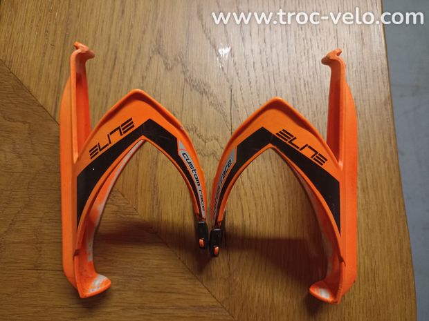 2 Portes bidons élite custom race orange fluo  - 3