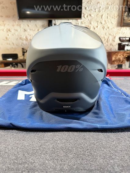 Casque vélo intégral VTT 100% Status x Cube – Taille L (59-60) / Taille XL (61-62 cm) – Neuf - 4